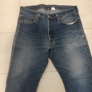 Vintage Levi’s 501 Faded Denim Jean Wrangler 505